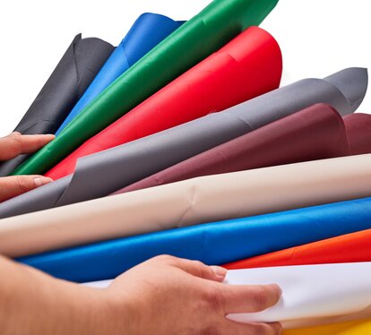 Colour palette fabric 250D